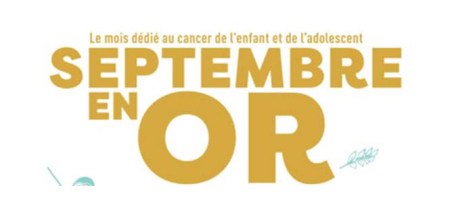 calendrier septembre en OR de l'association